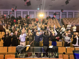 Remise de diplôme des master en Droit Humains à l'Université Saint-Louis Bruxelles